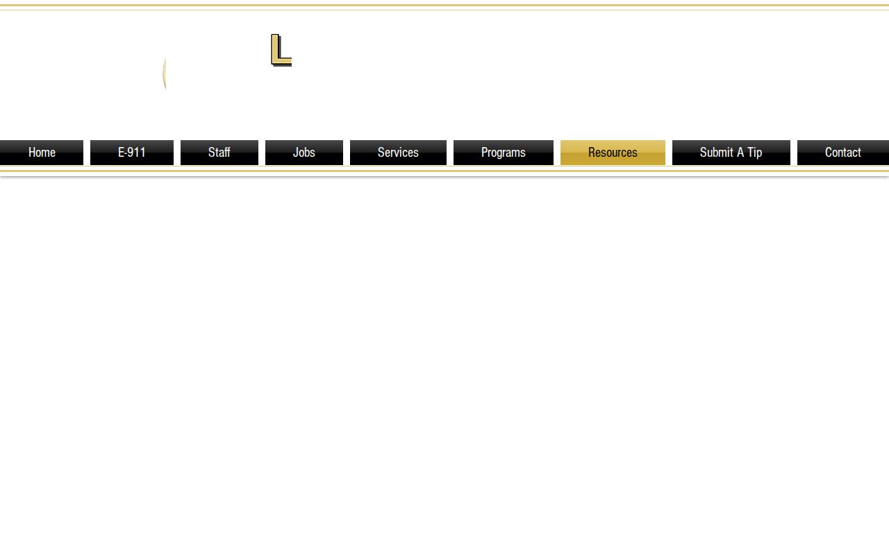 Lee County arrest history sheriff statistics page