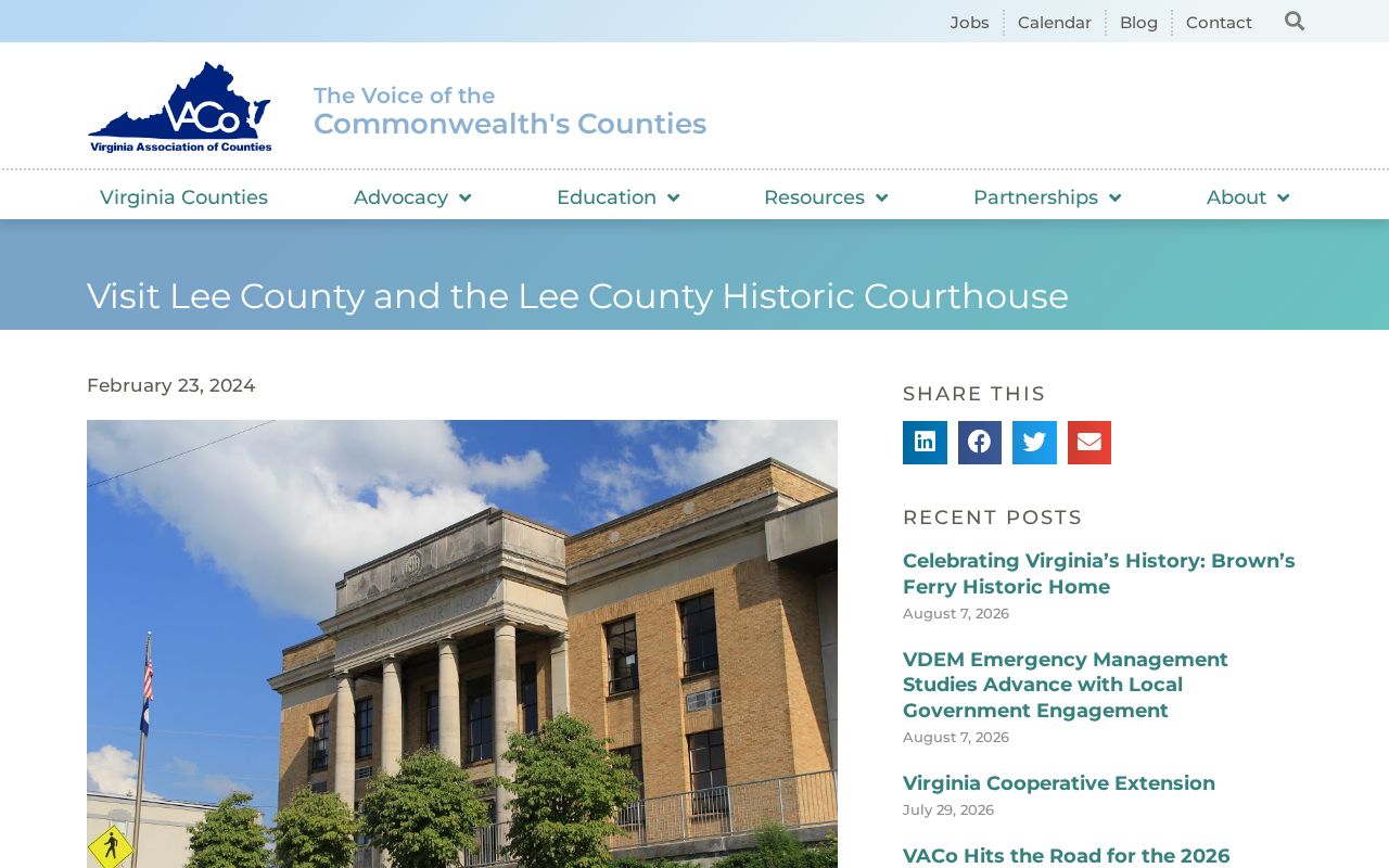 Lee County criminal court cases historic courthouse records building