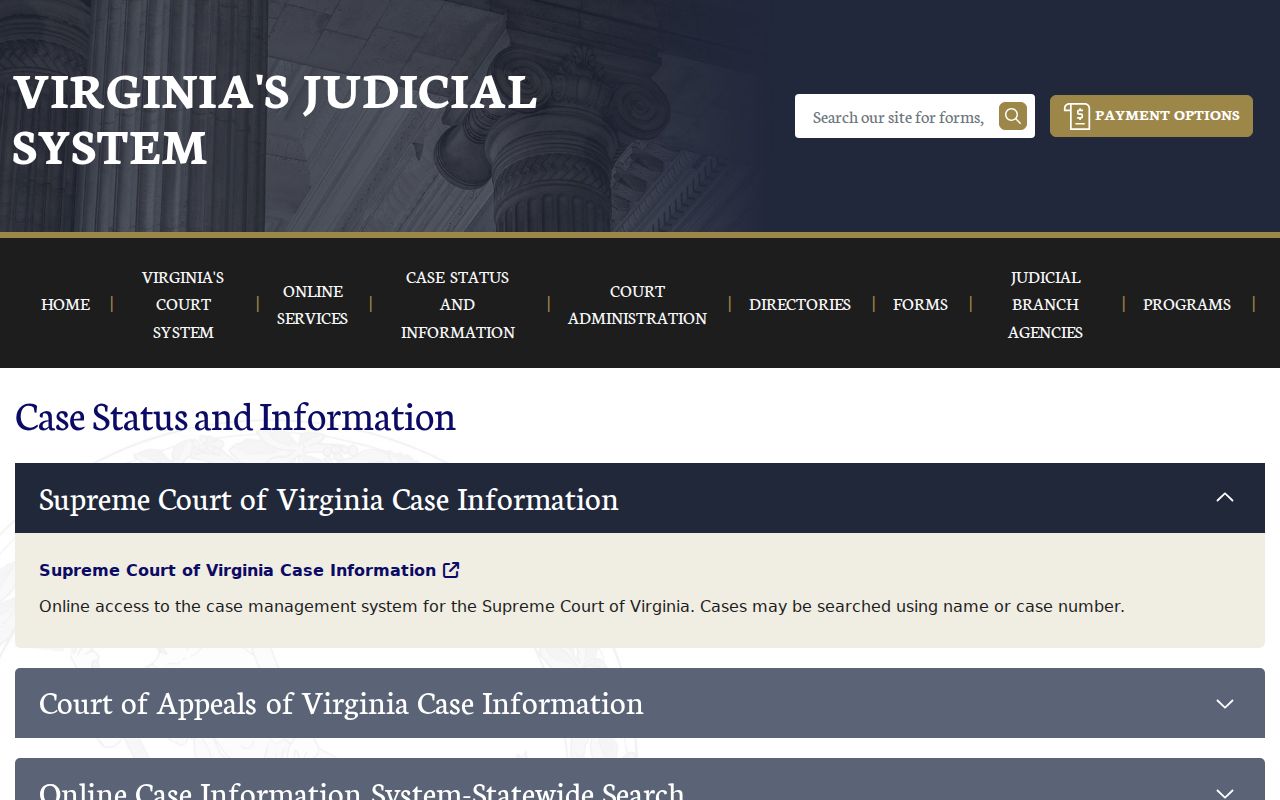 Lee County criminal court cases Virginia case information hub